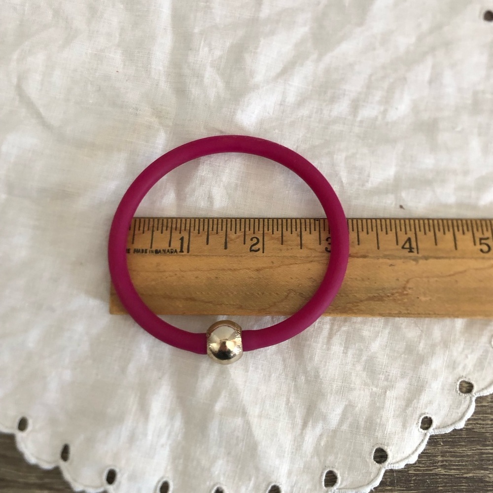 Italianissimo Tubino Jelly Bracelet Pink Italy - Picture 5 of 6